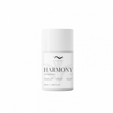 Дезодорант роликовый Harmony белый чай, нероли, мускус Cosmavera