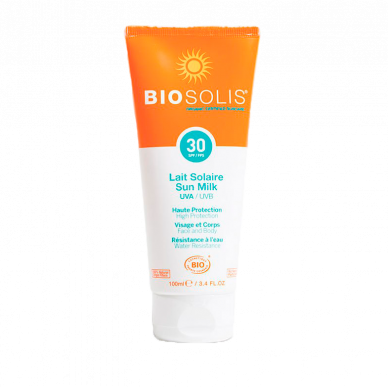 Солнцезащитное молочко для лица и тела SPF 30 Biosolis